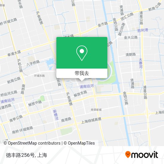 德丰路256号地图