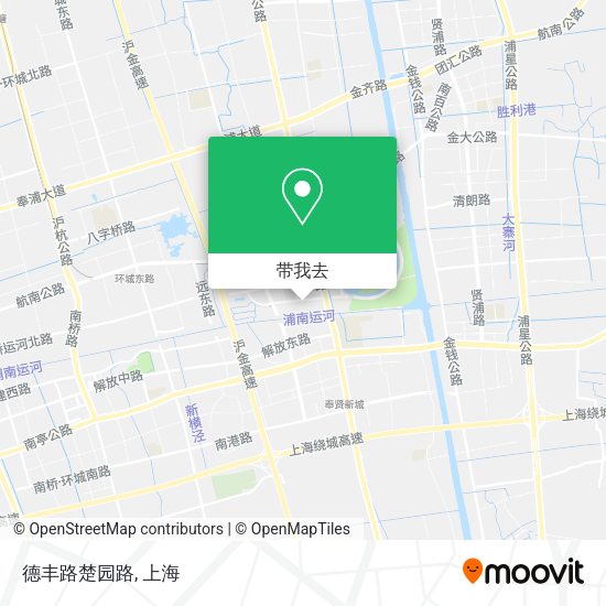 德丰路楚园路地图