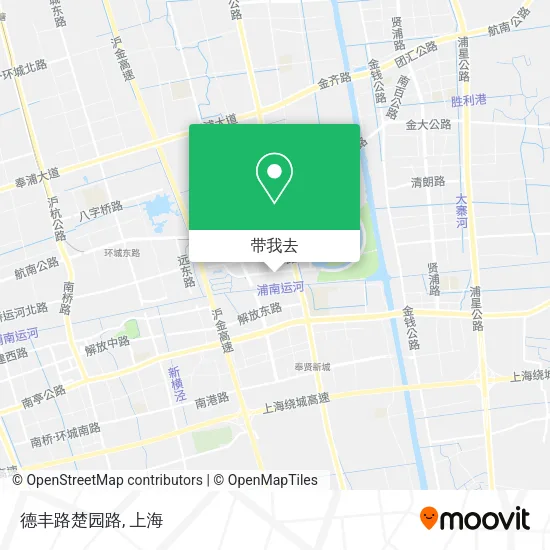 德丰路楚园路地图