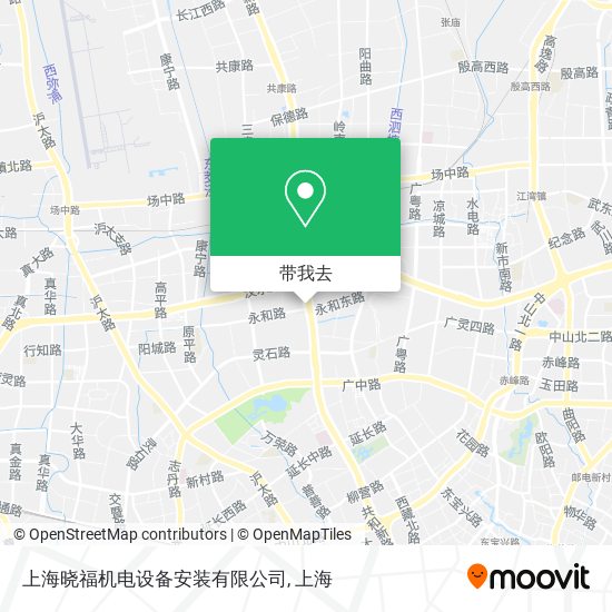 上海晓福机电设备安装有限公司地图