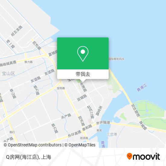 Q房网(海江店)地图