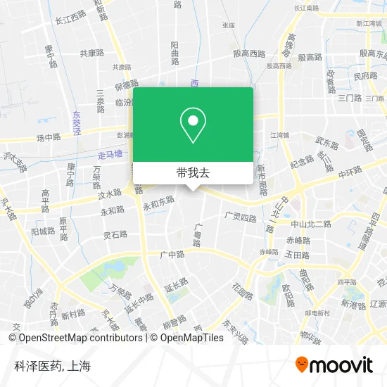 科泽医药地图