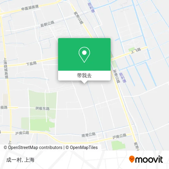 成一村地图