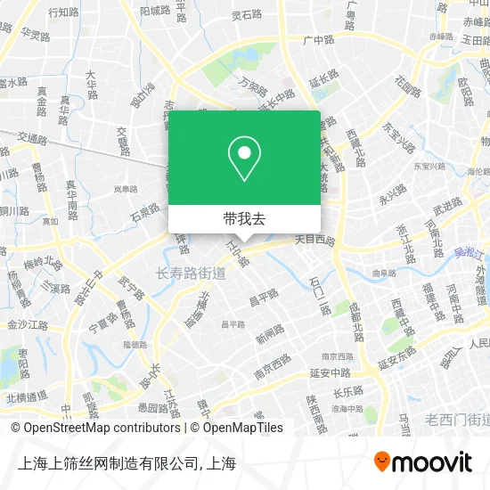 上海上筛丝网制造有限公司地图