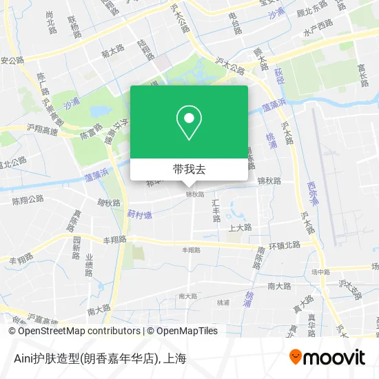 Aini护肤造型(朗香嘉年华店)地图