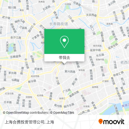 上海合携投资管理公司地图