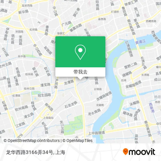 龙华西路3166弄34号地图