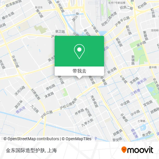 金东国际造型护肤地图