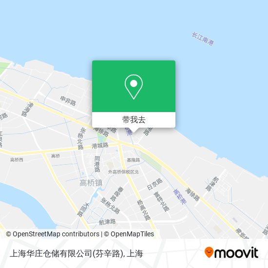 上海华庄仓储有限公司(芬辛路)地图