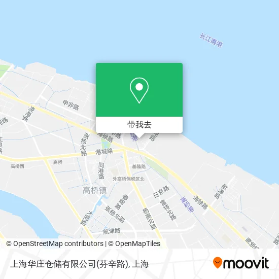 上海华庄仓储有限公司(芬辛路)地图