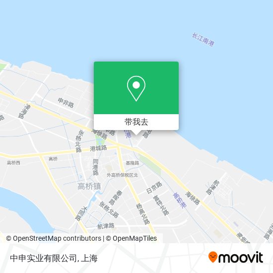 中申实业有限公司地图