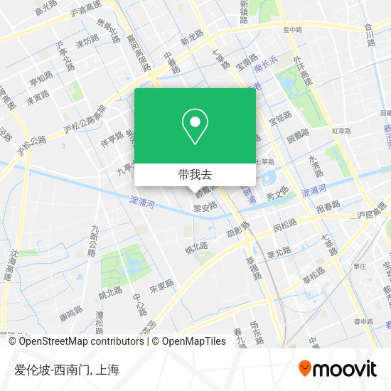 爱伦坡-西南门地图
