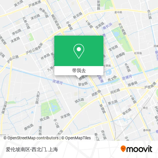 爱伦坡南区-西北门地图