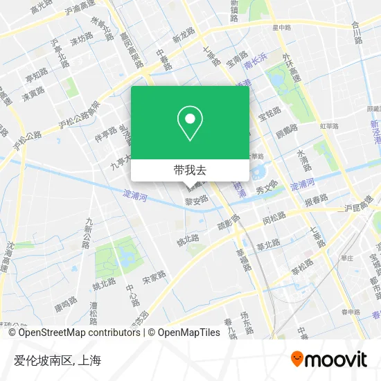 爱伦坡南区地图