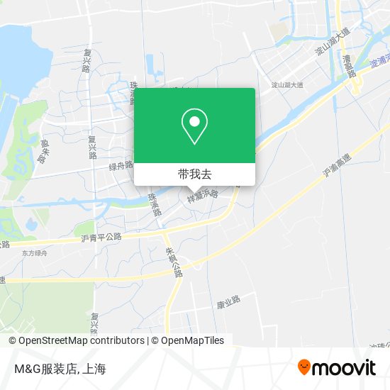M&G服装店地图