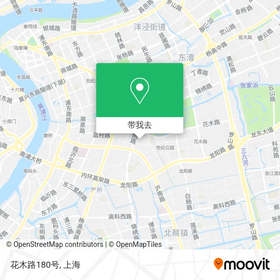 花木路180号地图