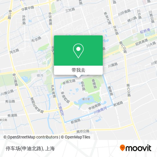 停车场(申迪北路)地图