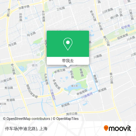 停车场(申迪北路)地图