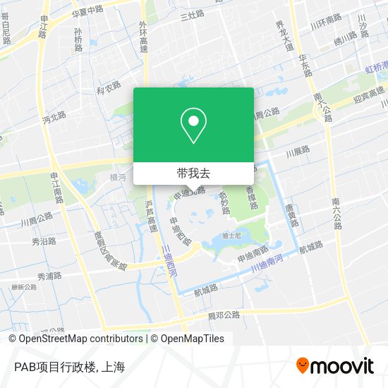PAB项目行政楼地图