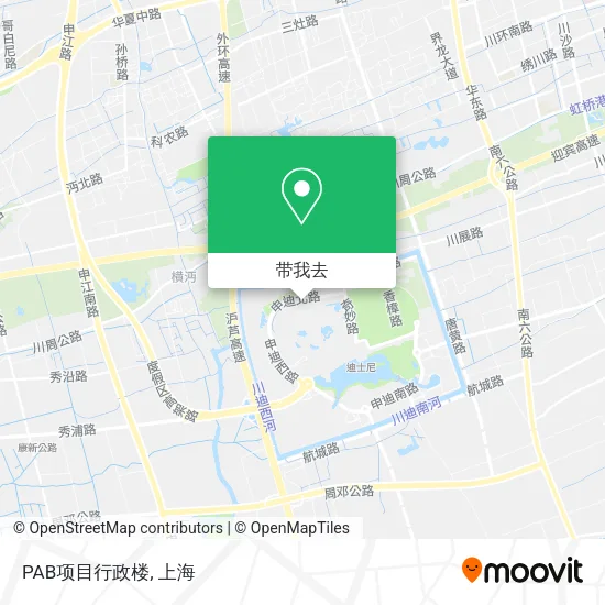 PAB项目行政楼地图