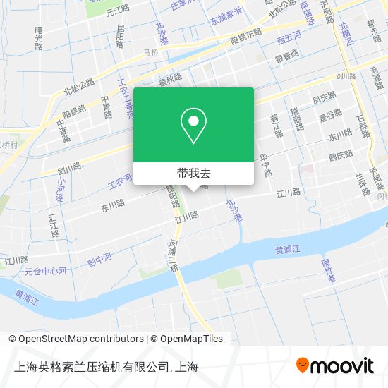 上海英格索兰压缩机有限公司地图