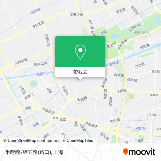 利翔路/纬五路(路口)地图