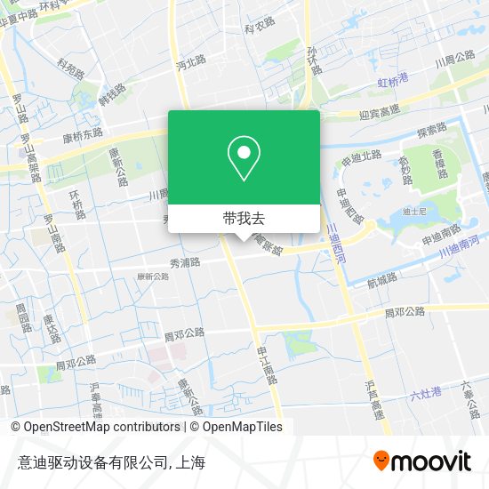 意迪驱动设备有限公司地图