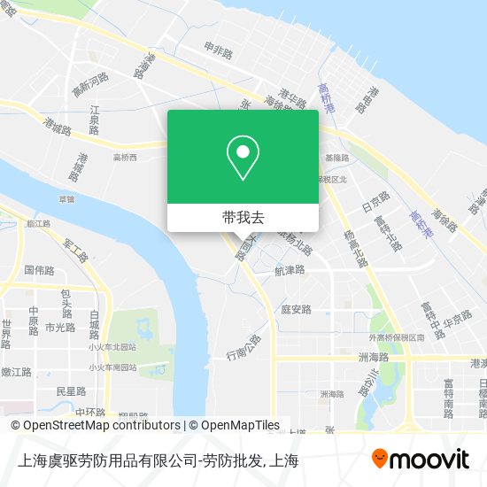 上海虞驱劳防用品有限公司-劳防批发地图