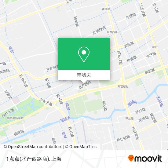 1点点(水产西路店)地图