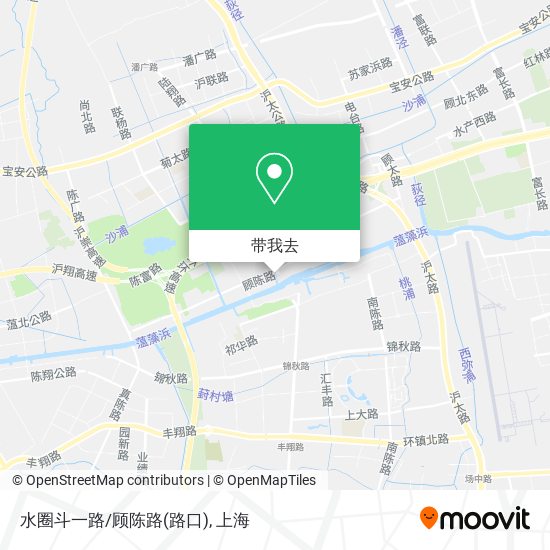 水圈斗一路/顾陈路(路口)地图