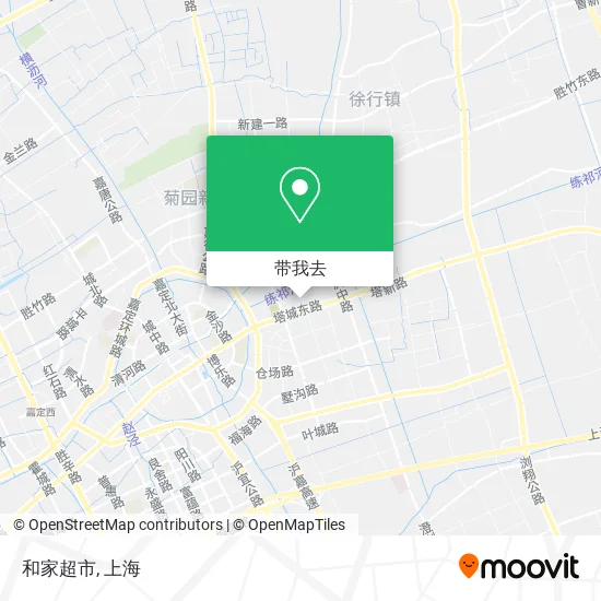 和家超市地图