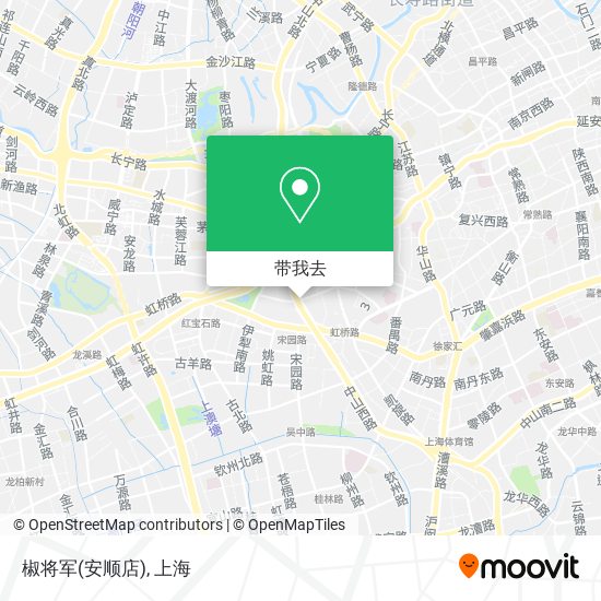 椒将军(安顺店)地图