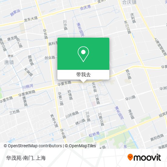 华茂苑-南门地图