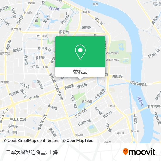 二军大警勤连食堂地图