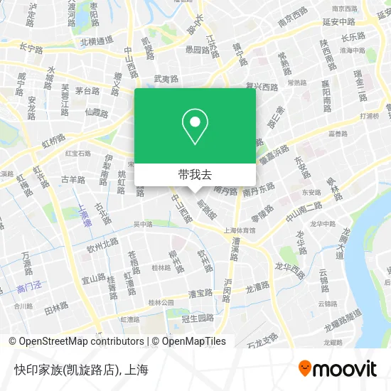 快印家族(凯旋路店)地图