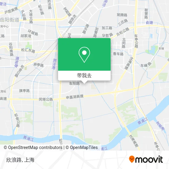 欣浪路地图