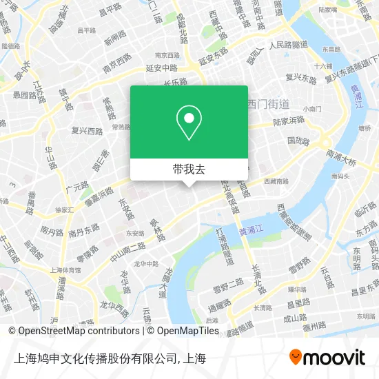上海鸠申文化传播股份有限公司地图