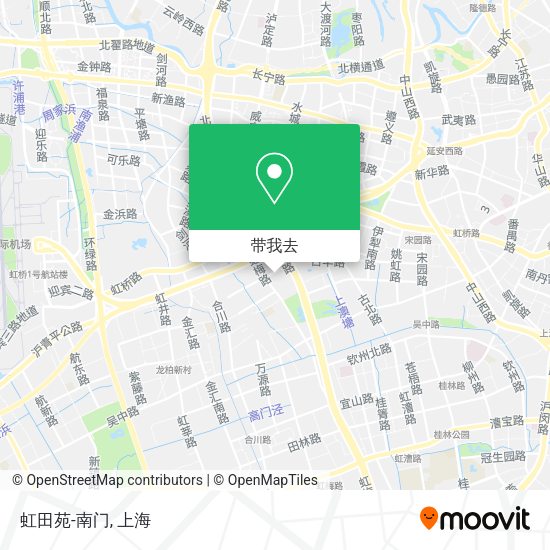 虹田苑-南门地图
