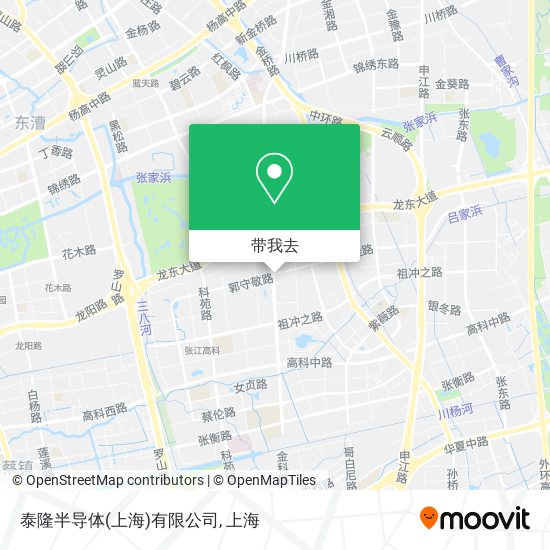 泰隆半导体(上海)有限公司地图