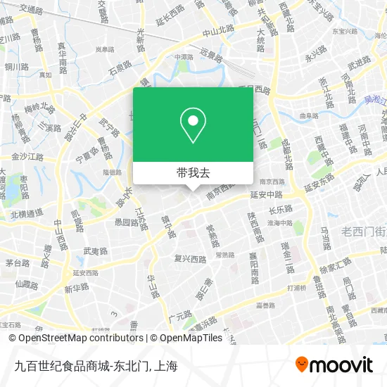 九百世纪食品商城-东北门地图
