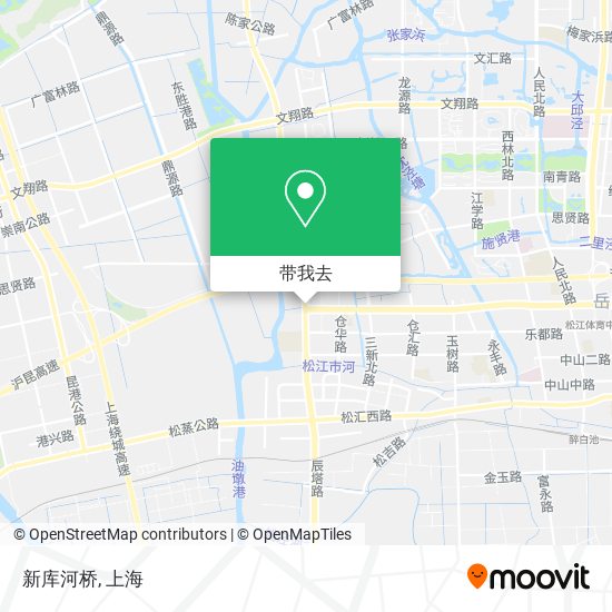 新库河桥地图