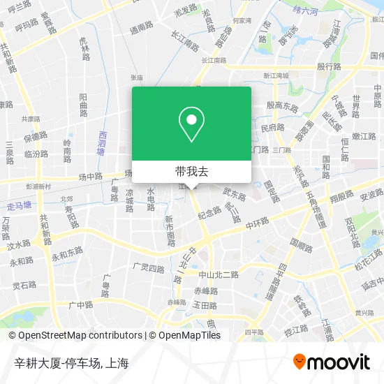 辛耕大厦-停车场地图