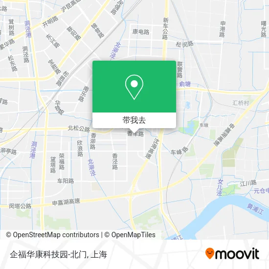 企福华康科技园-北门地图