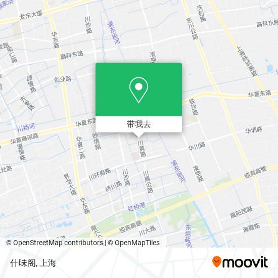 什味阁地图