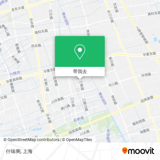 什味阁地图