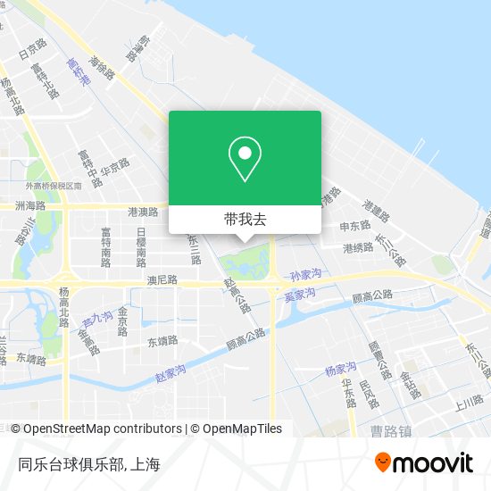 同乐台球俱乐部地图