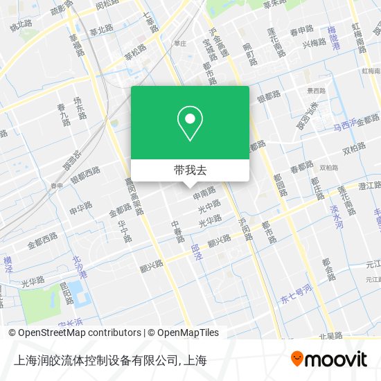 上海润皎流体控制设备有限公司地图