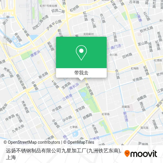 远扬不锈钢制品有限公司九星加工厂(九洲铁艺东南)地图