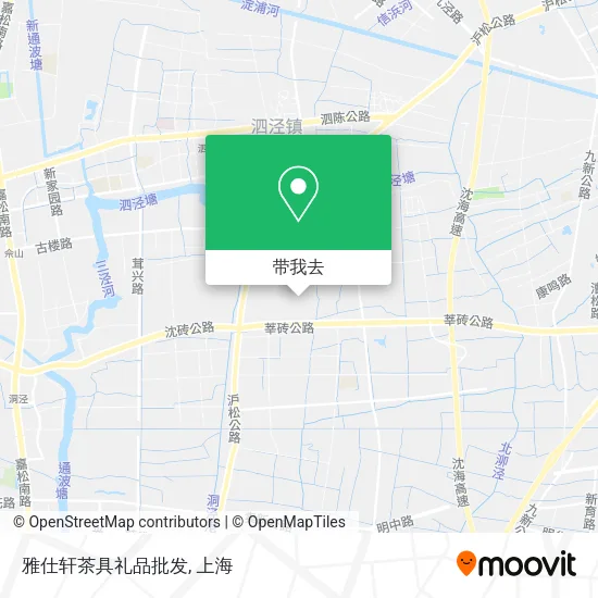 雅仕轩茶具礼品批发地图