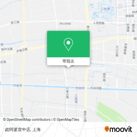 卤阿婆宣中店地图